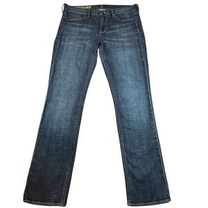 J.Crew Matchstick Women Denim Blue Jeans Indigo Straight Leg Comfort Fit Stretch